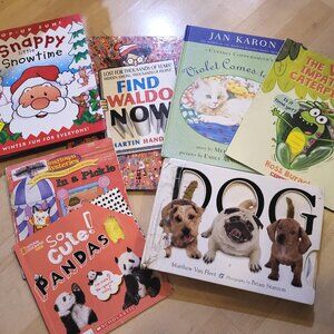 Assorted kid's books lot